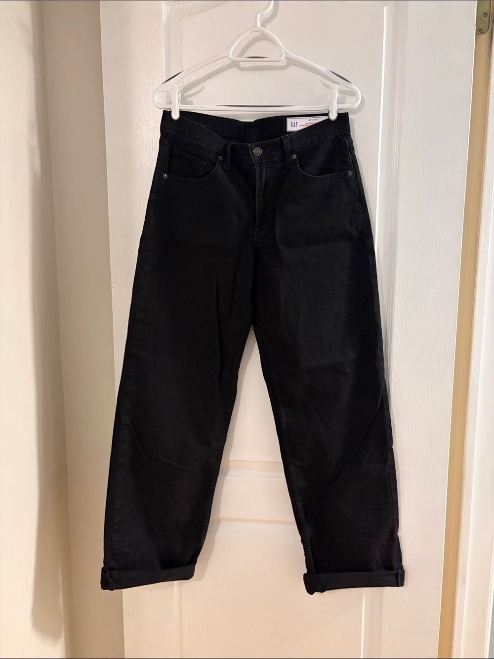GAP women’s black low rise jeans